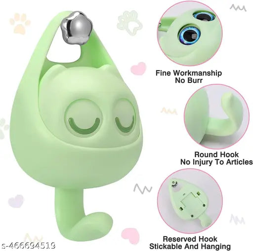 Cat Eye Wall Hook – Cute Adhesive Decorative Hook