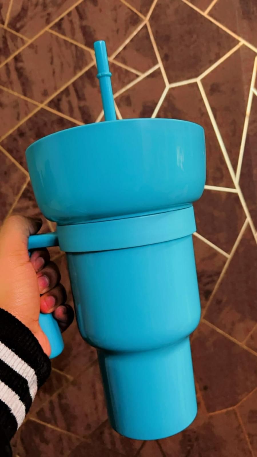 BPA-Free 2-in-1 Cup – 900ml Leak-Proof with Straw - ShoCial