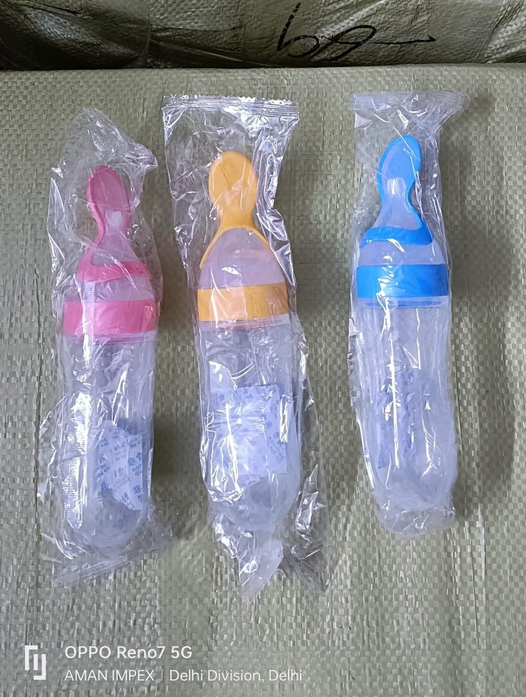 Premium Baby Food Squeeze Feeder Spoon - ShoCial