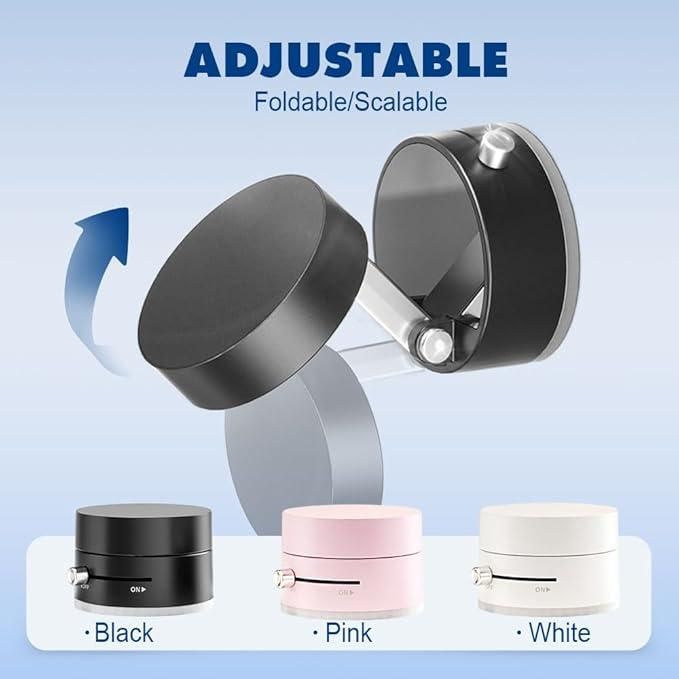 Vacuum Magnetic Suction Phone Holder – 360° Rotatable