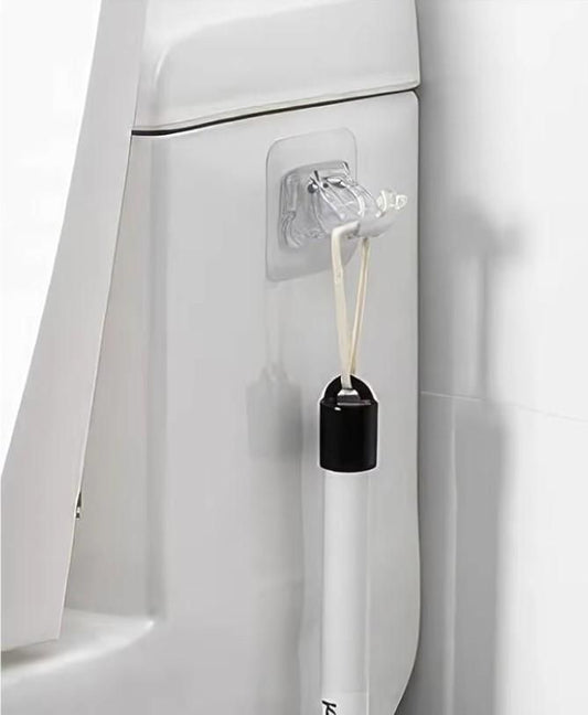 Rods Clips Hook Self Adhesive – Pack of 6 Durable Plastic Holders - ShoCial