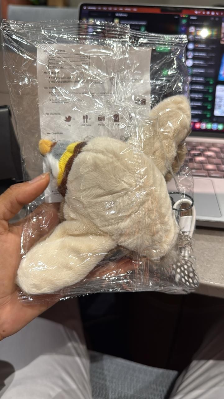 Rechargeable Flapping Bird Cat Toy with Sound