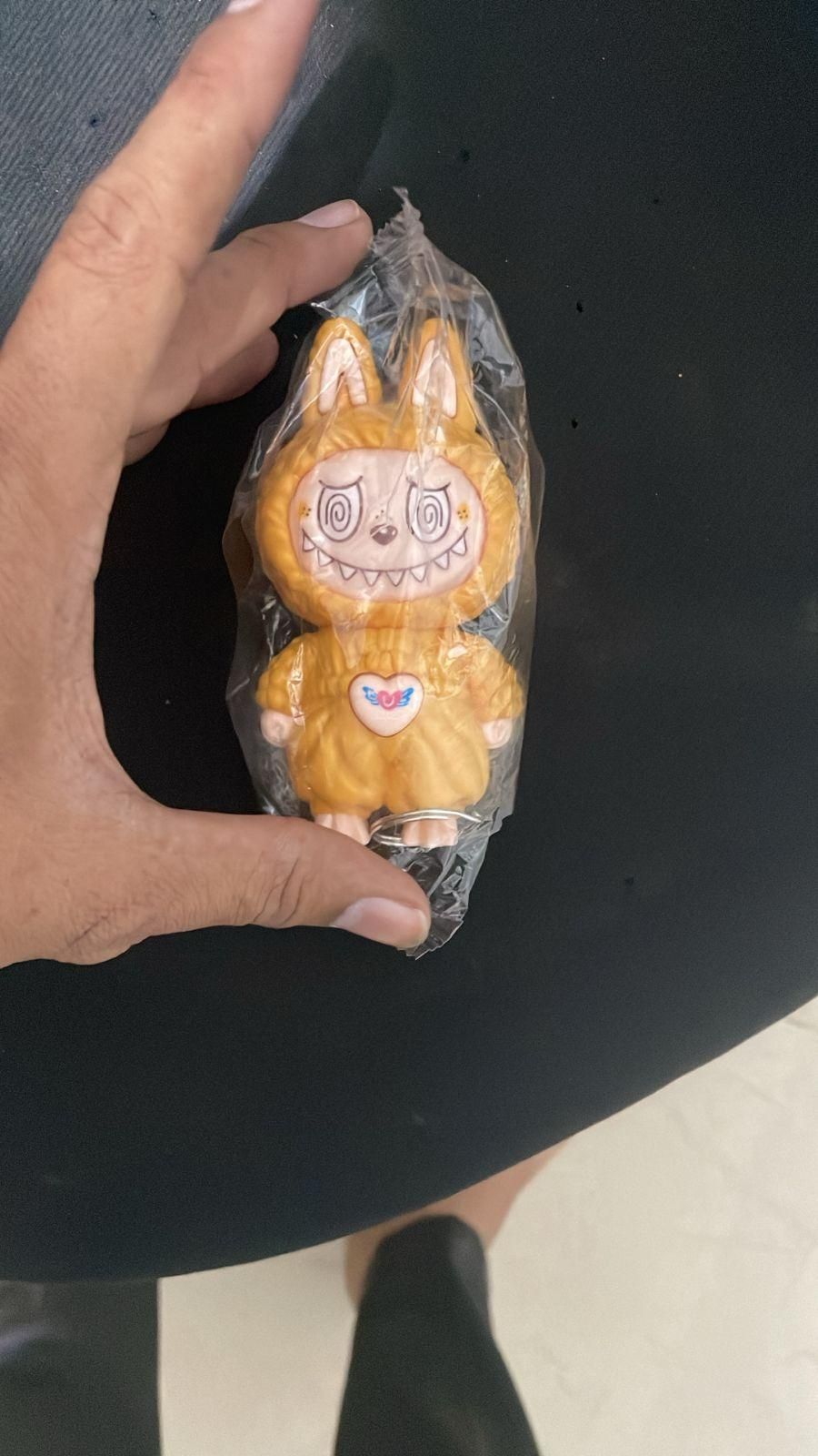 Labubu Keychain – Kawaii Face-Changing Cartoon Charm