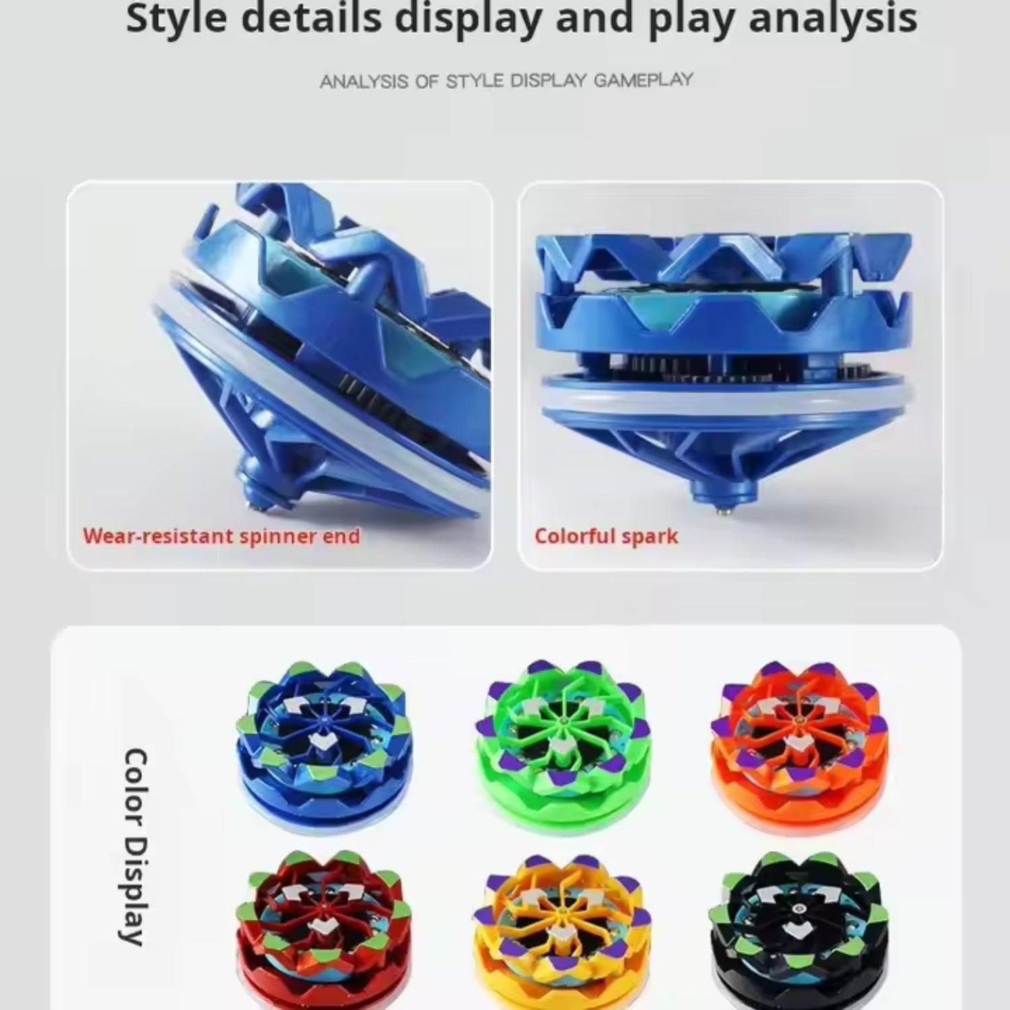 Thundering Gyro Spinner – Fun & Interactive Toy