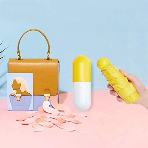 Mini Compact Capsule Umbrella – Portable & Waterproof