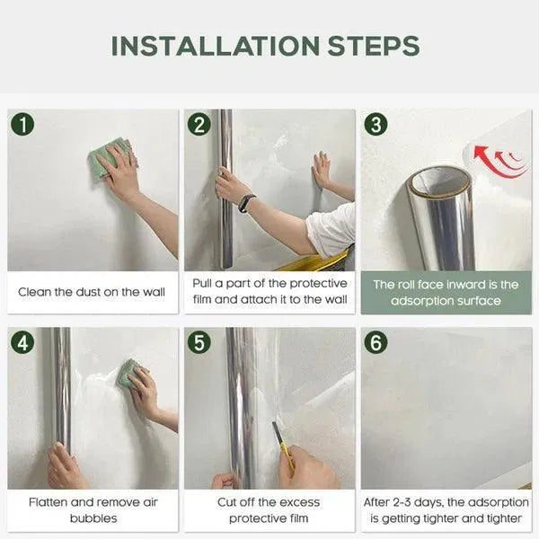 Self- Adhesive Transparent Electrostatic Wall Protection Film – Buy 1 Get 1 Free - ShoCial