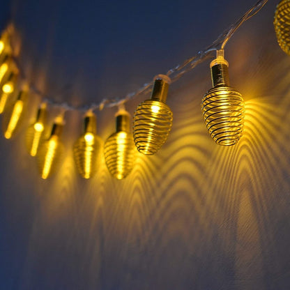 Spring Light – 14 LED Golden Ball Festive Decoration Lights - ShoCial