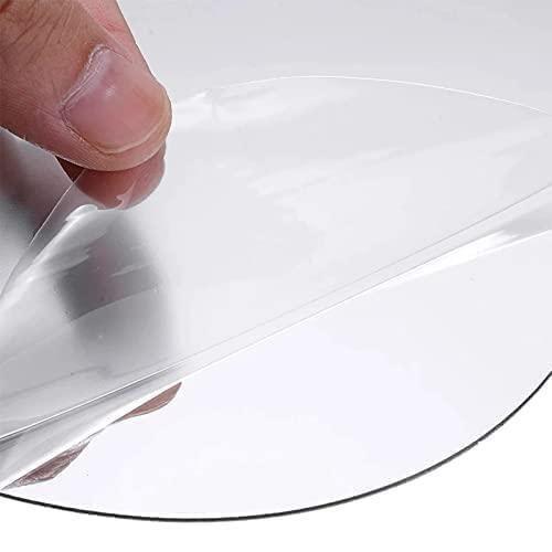 Oval & Square HD Bendable Self-Adhesive Mirror Combo (Pack of 2)