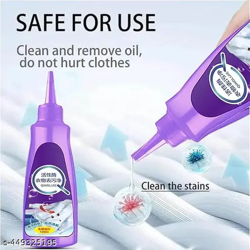 Stain Remover for Clothes | Multi-Purpose Roll Bead Fabric Clothes Stain Remover