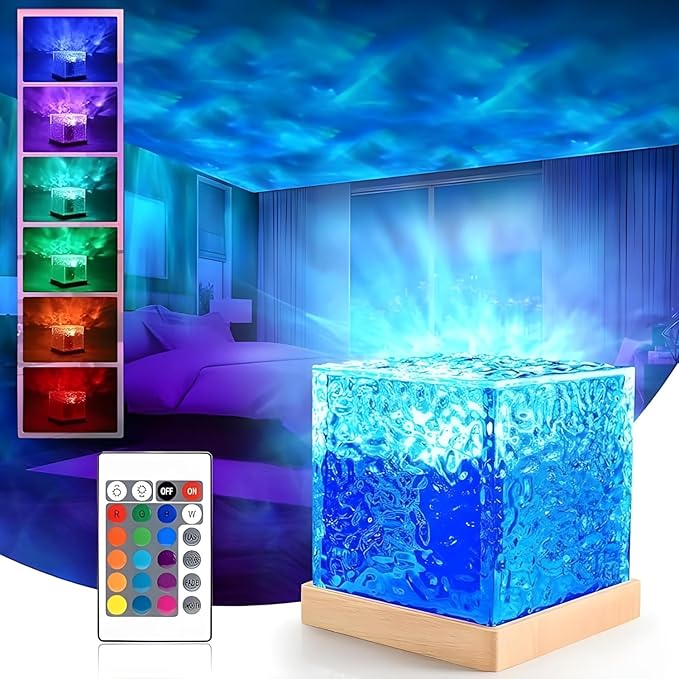 Rotating Ripple Night Light - ShoCial