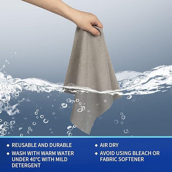 Premium Microfiber Wash Cloth – Streak-Free Cleaning - ShoCial