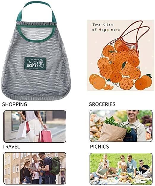 Reusable Mesh Bags – Hanging Veg & Fruit Storage - ShoCial