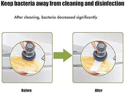 Soap Dispensing Dish Brush with Built-in Liquid Storage - ShoCial