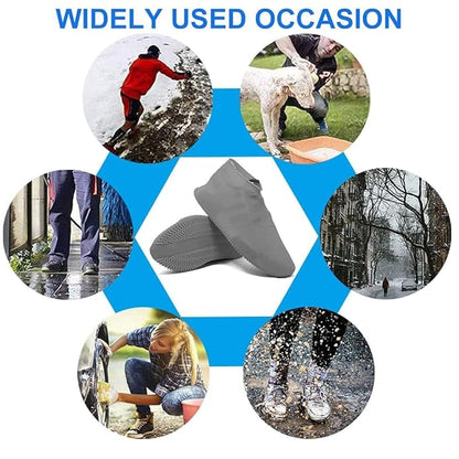 Waterproof Silicone Shoe Covers – Reusable Rain Boots - ShoCial