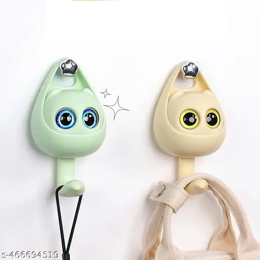 Cat Eye Wall Hook – Cute Adhesive Decorative Hook
