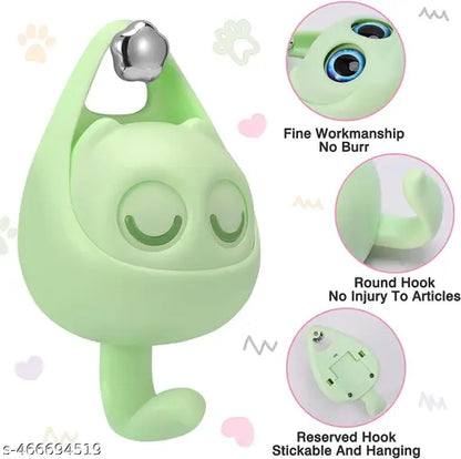 Cat Eye Wall Hook – Cute Adhesive Decorative Hook