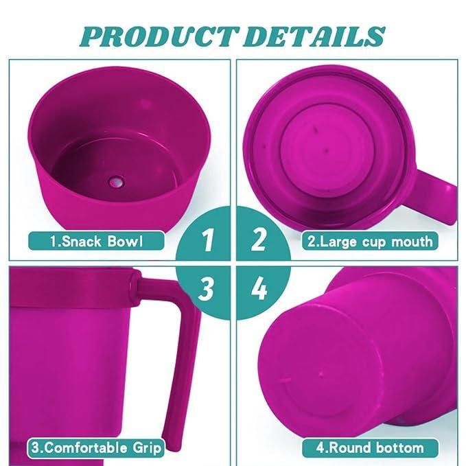 BPA-Free 2-in-1 Cup – 900ml Leak-Proof with Straw - ShoCial