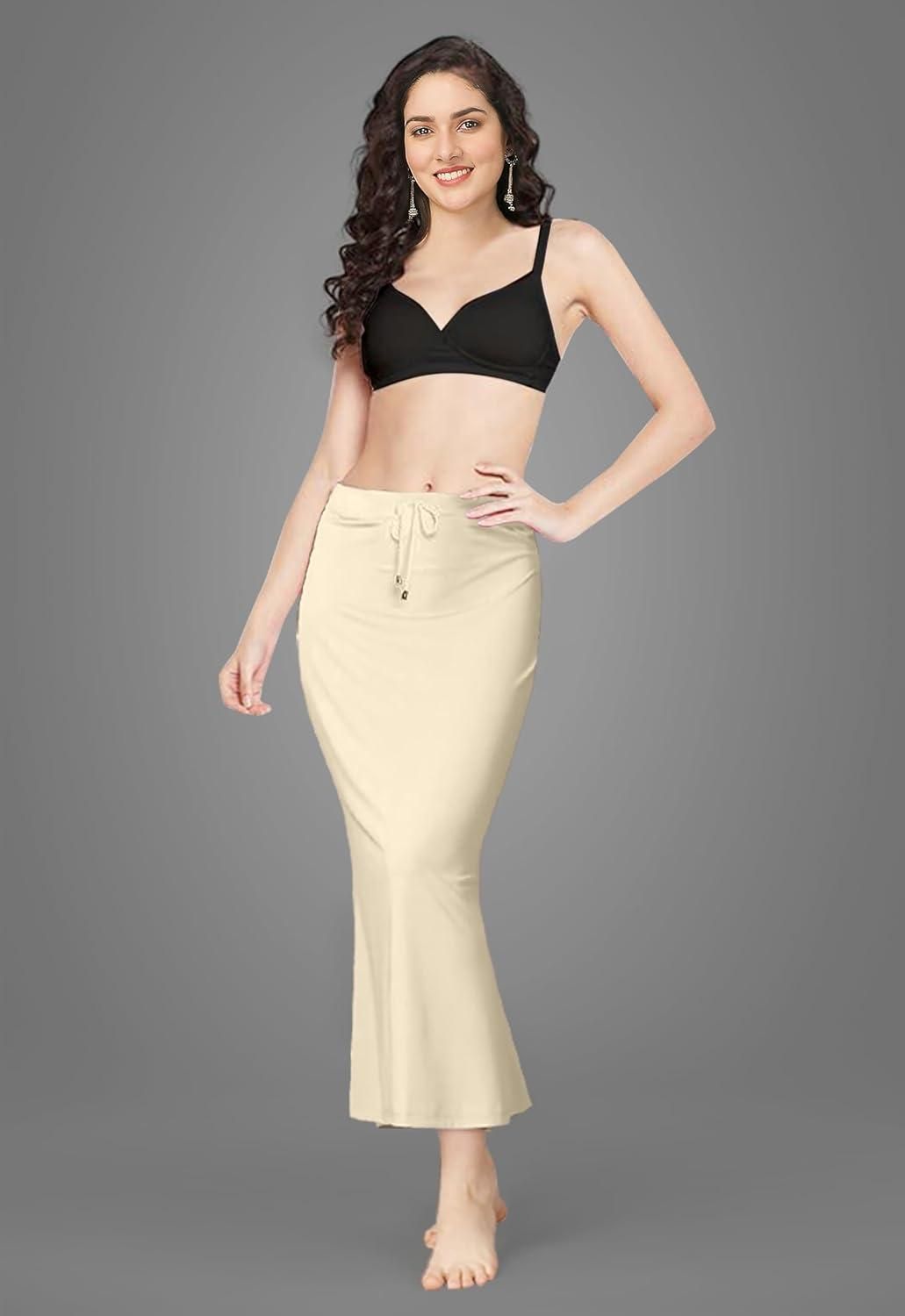 Mehrang Lycra Saree Shapewear Petticoat for Women - ShoCial