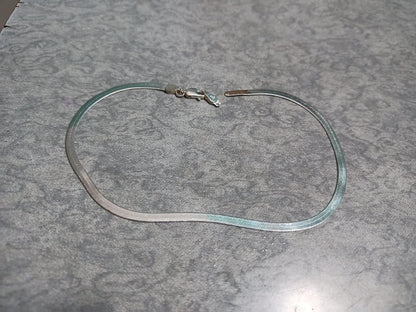 Anti-Tarnish Snake Anklet – Sterling Silver Chain - ShoCial