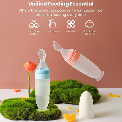 Premium Baby Food Squeeze Feeder Spoon - ShoCial