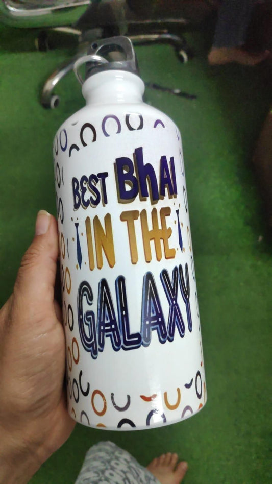 Best Bhai in the Galaxy Rakhi Gift – Bottle with 3 Rakhis