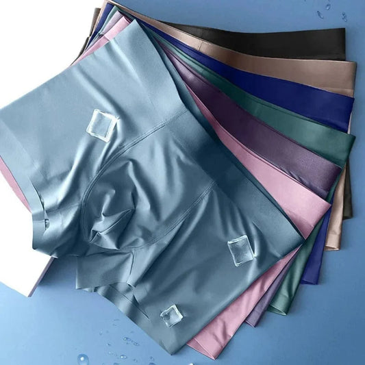 Men's Ice Silk Briefs Boxers – Pack of 5