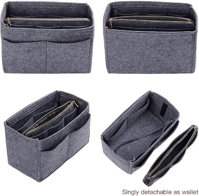 Felt Fabric Purse Organizer – Compact Handbag Insert - ShoCial
