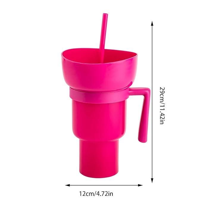 BPA-Free 2-in-1 Cup – 900ml Leak-Proof with Straw - ShoCial