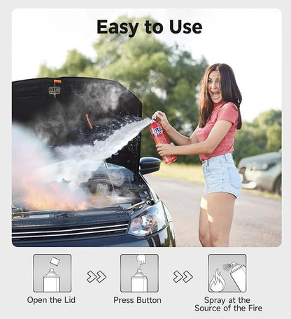 Car Fire Stop – Emergency Fire Response Spray 500ml
