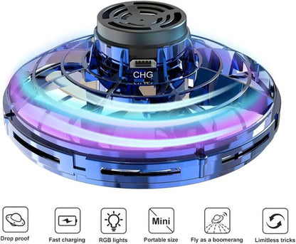 Magical Gyro Flying Spinner – Fun Aerial LED Toy - ShoCial