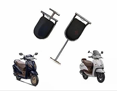 Portable Baby Seat for Scooters – Leather & Steel Safety Chair