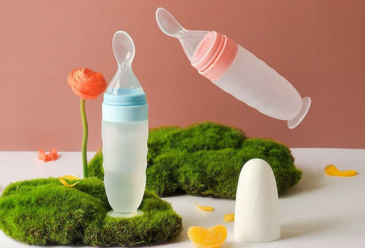 Premium Baby Food Squeeze Feeder Spoon - ShoCial