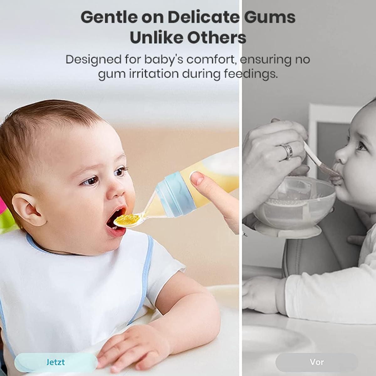 Premium Baby Food Squeeze Feeder Spoon - ShoCial