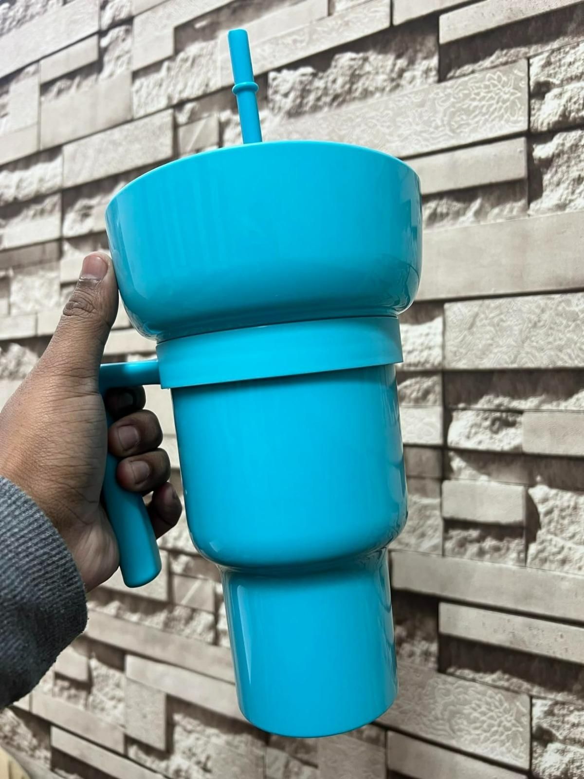 BPA-Free 2-in-1 Cup – 900ml Leak-Proof with Straw - ShoCial