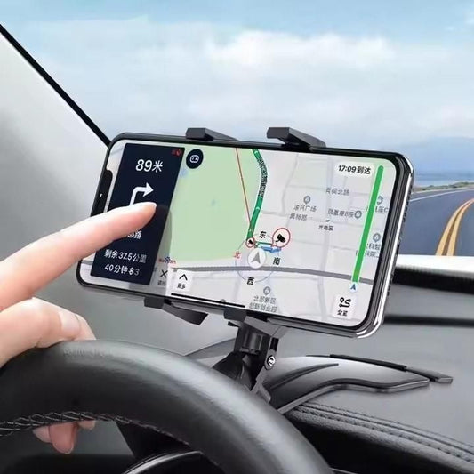 Phone Holder for Car 360° Rotation – Universal Dashboard Mount - ShoCial