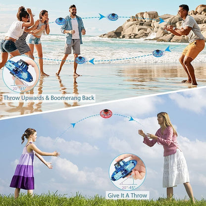 Magical Gyro Flying Spinner – Fun Aerial LED Toy - ShoCial