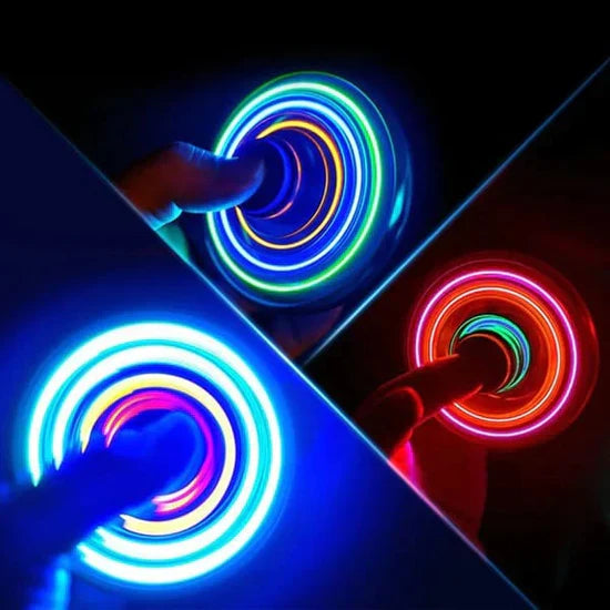 Magical Gyro Flying Spinner – Fun Aerial LED Toy - ShoCial