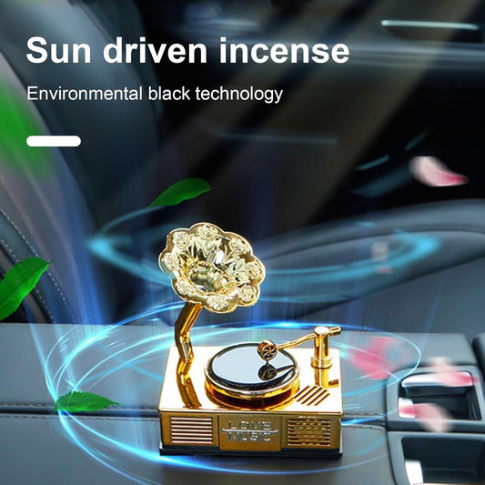 Car Vintage Phonograph Record Player Perfume Diffuser