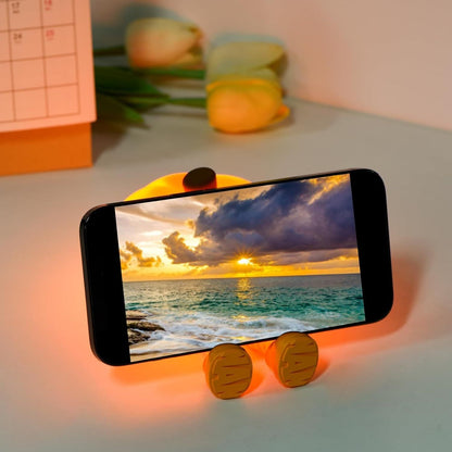 Sad Pumpkin Silicone Night Lamp – Rechargeable LED