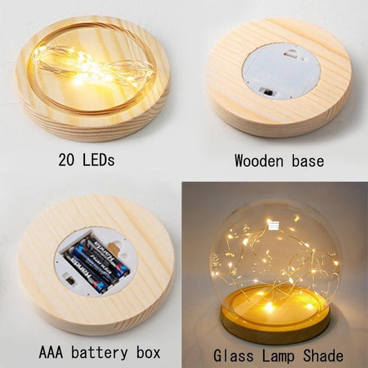 Round Tulip LED Light – Multicolor Decorative Lamp - ShoCial