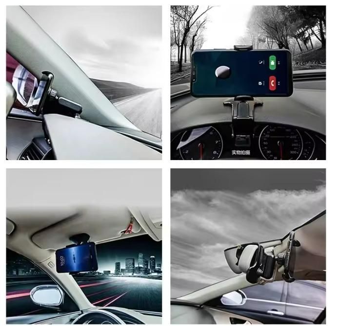 Phone Holder for Car 360° Rotation – Universal Dashboard Mount - ShoCial
