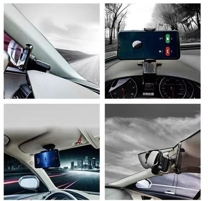 Phone Holder for Car 360° Rotation – Universal Dashboard Mount - ShoCial