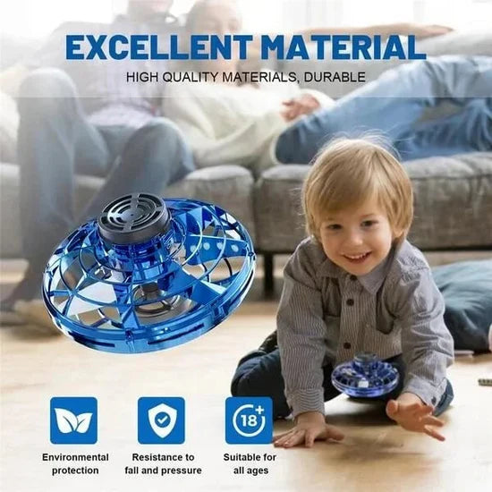 Magical Gyro Flying Spinner – Fun Aerial LED Toy - ShoCial