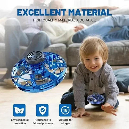 Magical Gyro Flying Spinner – Fun Aerial LED Toy - ShoCial