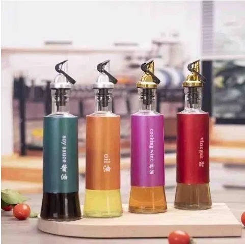 Auto-Close Oil Dispenser Bottle – Mess-Free & Leak-Proof