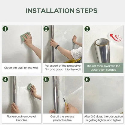 Self- Adhesive Transparent Electrostatic Wall Protection Film – Buy 1 Get 1 Free - ShoCial