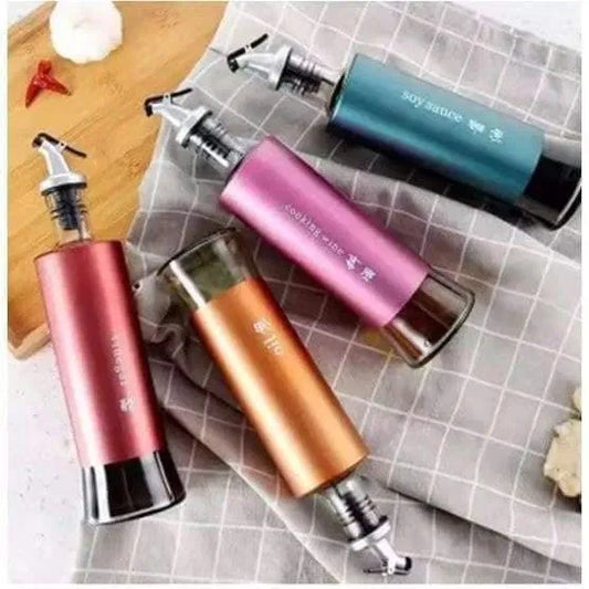 Auto-Close Oil Dispenser Bottle – Mess-Free & Leak-Proof