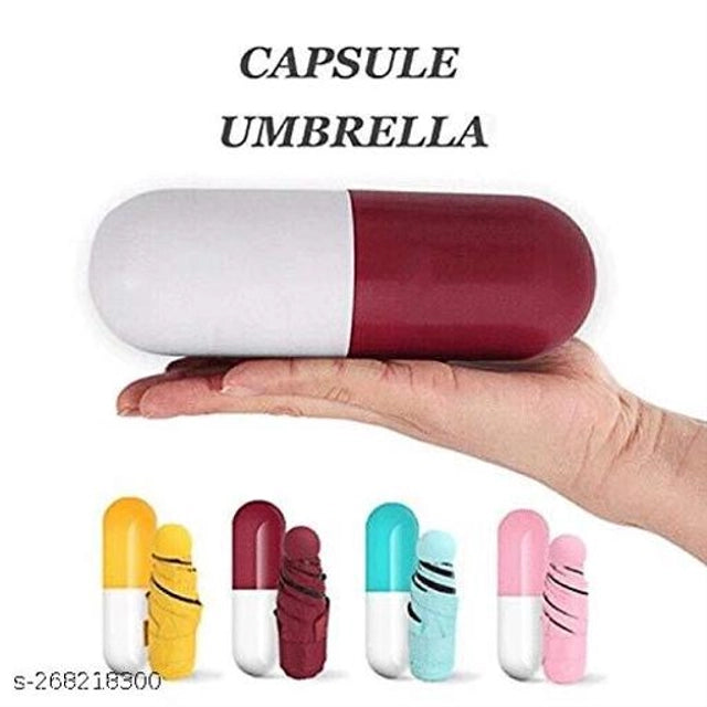Mini Compact Capsule Umbrella – Portable & Waterproof