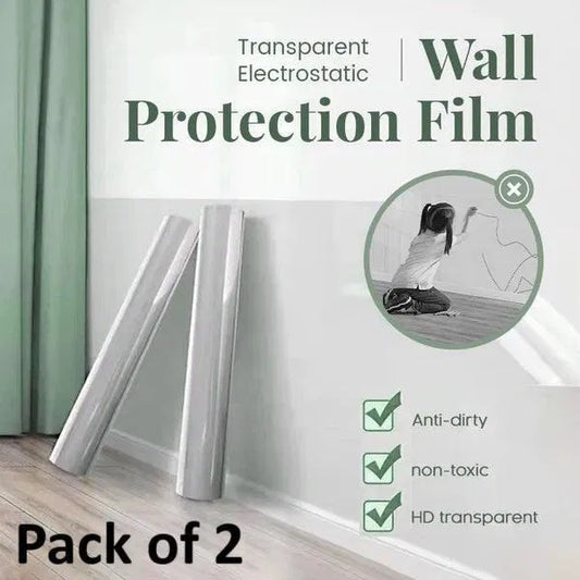 Self- Adhesive Transparent Electrostatic Wall Protection Film – Buy 1 Get 1 Free - ShoCial