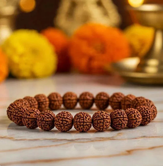7 Mukhi Rudraksha Bracelet for Wealth & Spiritual Growth